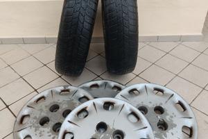 CERCHIONI E COPRIRUOTE CON GOMME 145/70/R13