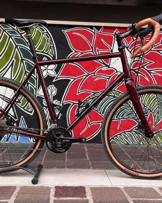 Bici Gravel Kona taglia L in acciaio