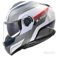 CASCO MODULARE FF908 LS2 STROBE 2 MONZA LUCIDO BIA