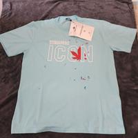 Titolo: Maglietta Dsquared2 "Icon" - Azzurro Ghiac