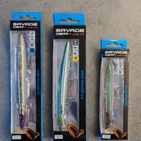 Set Artificiali Savage Gear pesca spinning 