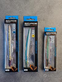 Set Artificiali Savage Gear pesca spinning 