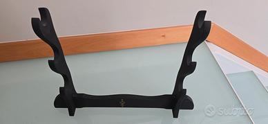 Supporto 3 posti per katana, wakizashi, tanto