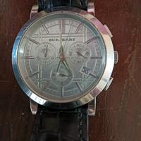 Orologio cronografo da uomo Burberry Bu 1361