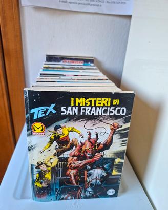 Fumetti Tex dal numero 701 al numero 738