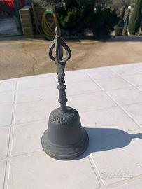 Campana antica di bronzo rara e da collezione