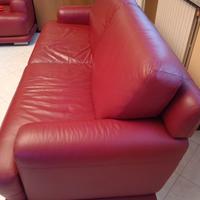 Divano in pelle 3 posti