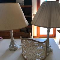 Coppia di lampade da tavolo