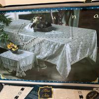 Tovaglia ricamata da corredo