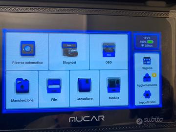 Sistema diagnosi auto mucar v6