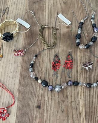 Lotto Bijoux Parure Bigiotteria NUOVI con Cartelli
