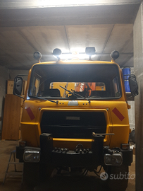 Autocarro fresia con gru e ribaltabile