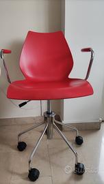 Sedia girevole Kartell - Designer Vico Magistretti