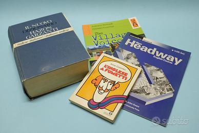 Lotto INGLESE livello intermedio DIZIONARIO