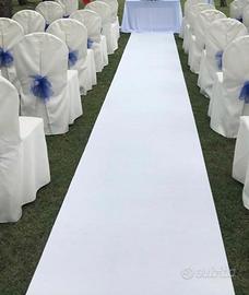 Tappeto bianco moquette 