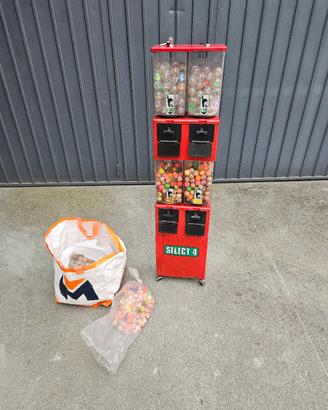 distributore da collezione palline, caramelle,  