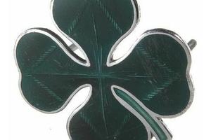 Emblema targhetta Quadrifoglio Alfa Romeo