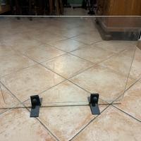Parascintille in vetro temperato per caminetto