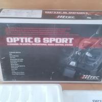 Radiocomando Hitec Optic 6 sport 6Ch 40,695MHz