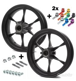 Set cerchi 12" VMC pitbike minimotard 2.50 - 3.00