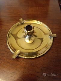 porta candela ottone 