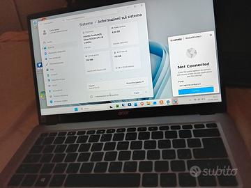 Acer Swift SF114-33 con Windows 11 pro