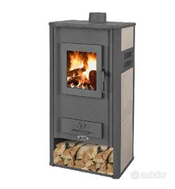 Termostufa a legna ginevra 20-22kw idro 