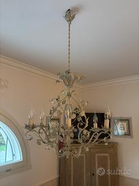 Lampadario shabby chick