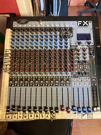 PEAVY 16 - FX 2 - MIXER 16 CANALI - 6 AUX
