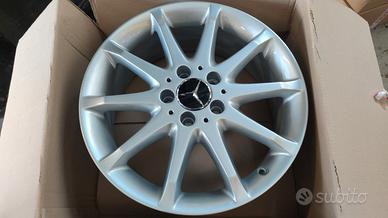 4 CERCHI IN LEGA MERCEDES B 17" COD. A981