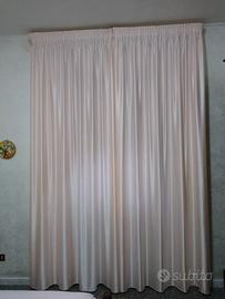 Tessuto tenda 312x300 misto seta raso rosa stoffa