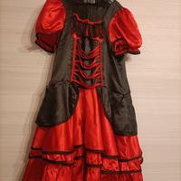 vestito di Carnevale da ballerina di Can Can