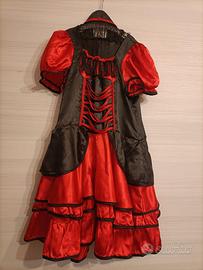 vestito di Carnevale da ballerina di Can Can