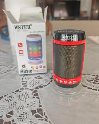 Cassa Bluetooth WSTER WS-1806