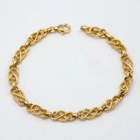 Bracciale donna in oro giallo 18 kt E.2537