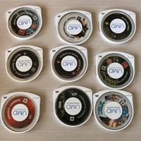 Set 9 giochi psp compresa custodia portagiochi