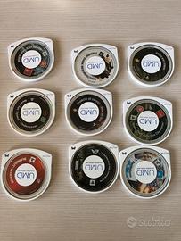 Set 9 giochi psp compresa custodia portagiochi