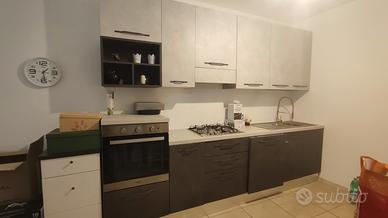 Cucina di due anni con lavastoviglie 