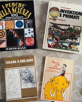 Vari libri per Bambini/Ragazzi anni ‘70 e ‘80