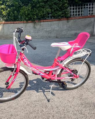 Bici da bimba taglia 20