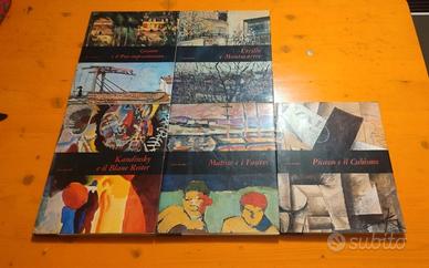 5 libri Fratelli Fabbri Cézanne Utrillo Kandisky