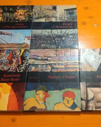 5 libri Fratelli Fabbri Cézanne Utrillo Kandisky