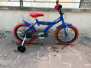 Bici di spiderman per bambini