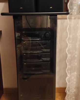 IMPIANTO STEREO HIFI JVC