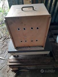 trasportino valigia per  uccelli 