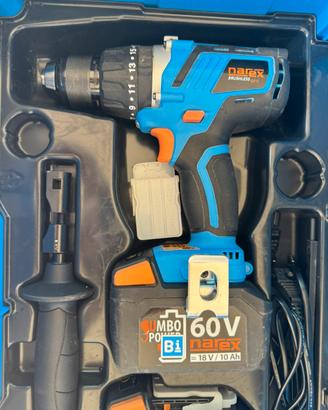 Trapano avvitatore Narex set completo