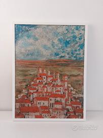 Quadro Olio su tela di Burini Lodovico