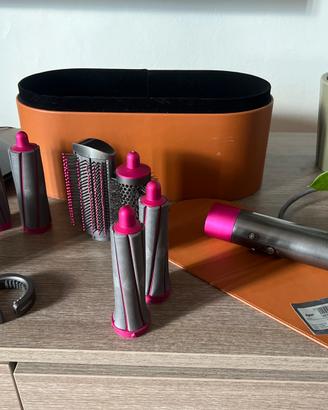 Dyson Airwrap colore fucsia completo di accessori