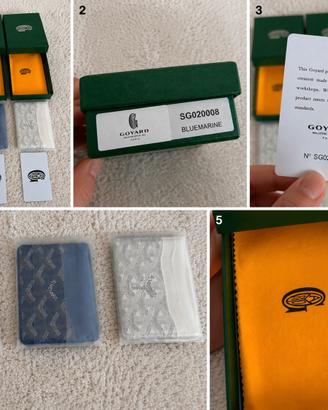 Portacarte Goyard