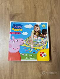Gioco dell'Oca Peppa Pig 2 Giochi in 1